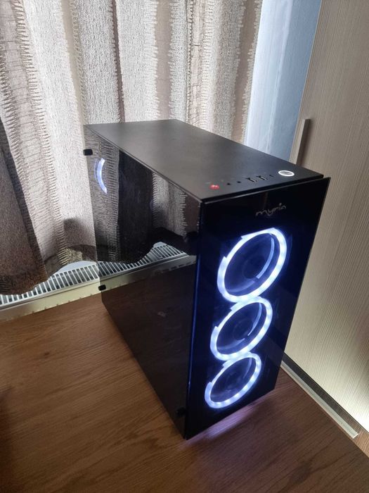 PC Gaming i7-8700 | GTX 1660 Ti 6GB GDDR6 | 16GB RAM Dual Channel | SSD 1TB NVMe | RGB Telecomanda