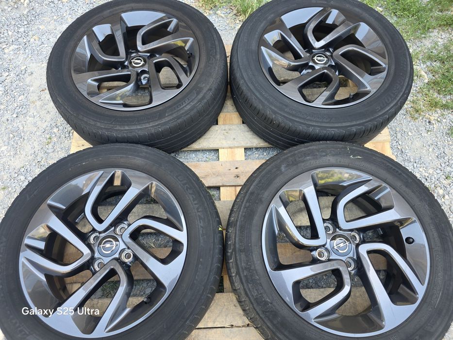 Лети джанти 16ки 4х108 Opel, Peugeot, Citroen + летни гуми 195/60/16 Bridgestone