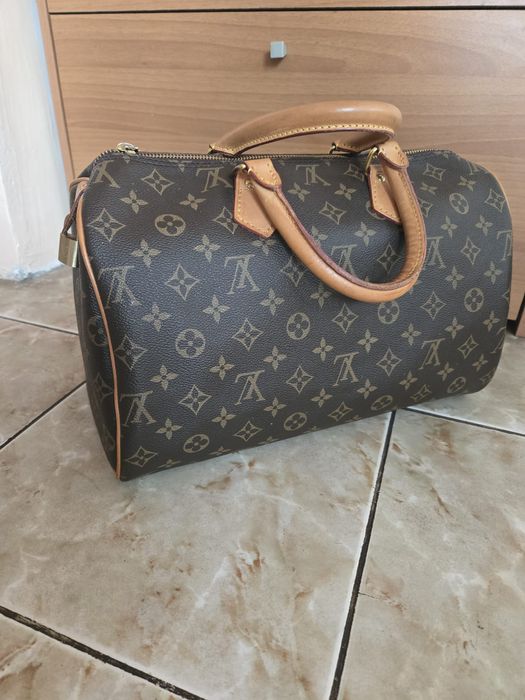 Louis Vuitton естествена кожа