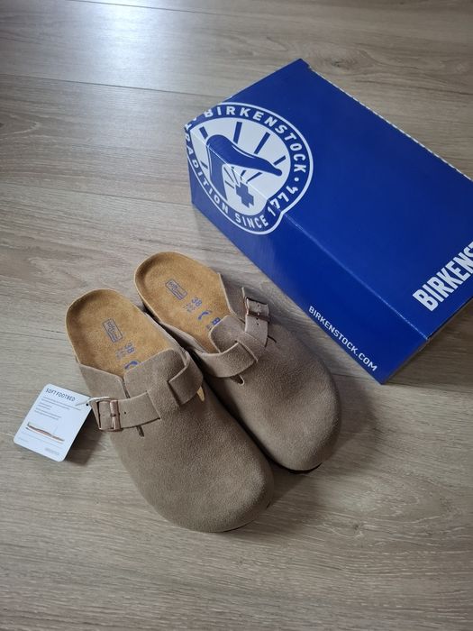 Birkenstock Boston Taupe 38