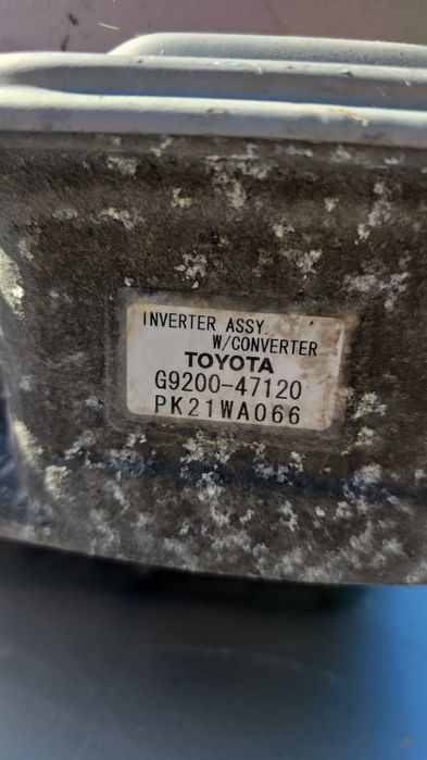 Invertor toyota prius hybrid motor 1.5