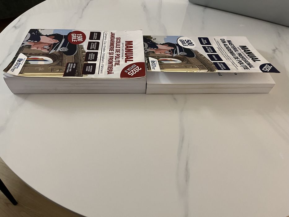 Vand manualele DevinoPolitist admitere subofiteri/master profesional