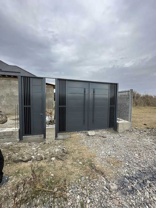 Принимайем заказы ворота навес