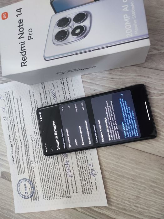 Redmi note 14 pro 512/16 gb