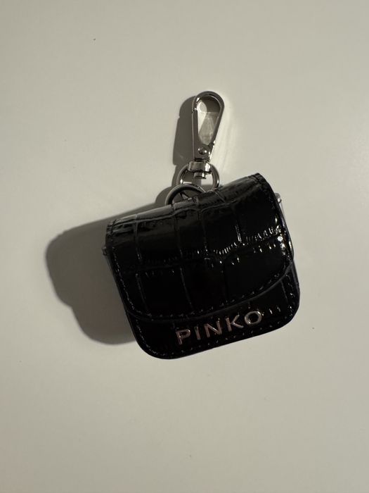 Кожен калъф за слушалки Airpods Pinko