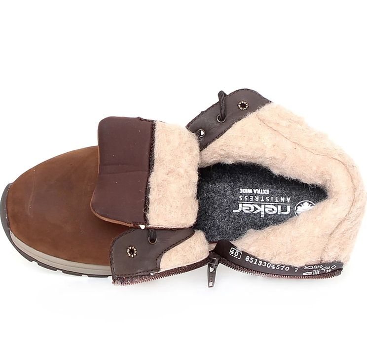 Кожаные ботинки Rieker