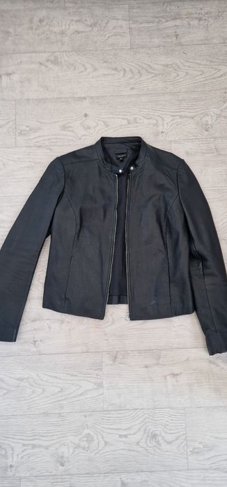 Куртка кожаная massimo dutti