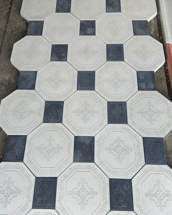 Брусчатка,плитки, бордюры.