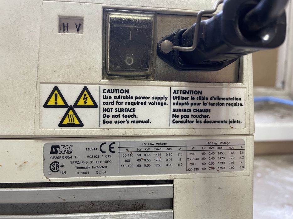 Вакумный насос PASCAL Alcatel