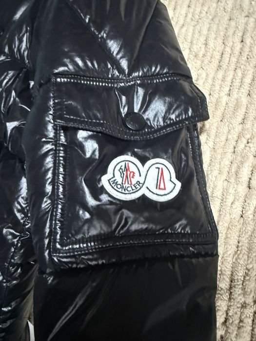 Черно Puffer яке Moncler
