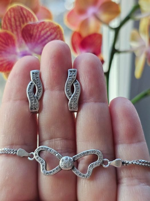 Красив сребърен комплект