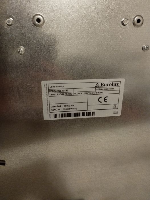 Стъклокерамичeн плот Eurolux