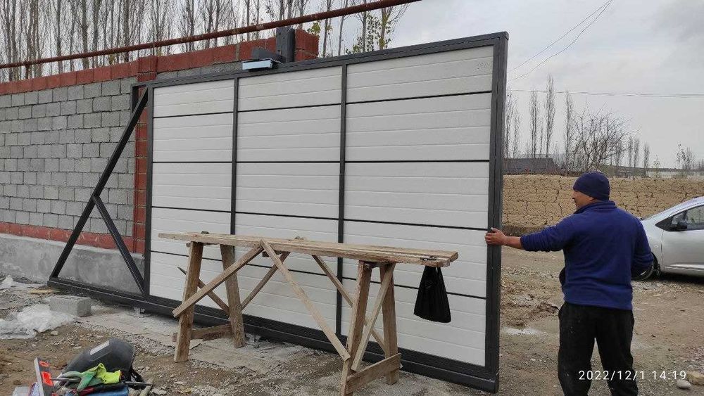 Фурнитура для откатных ворот из Италии.