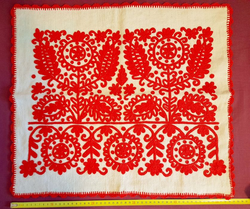 Fata de perna broderie/ hand made
