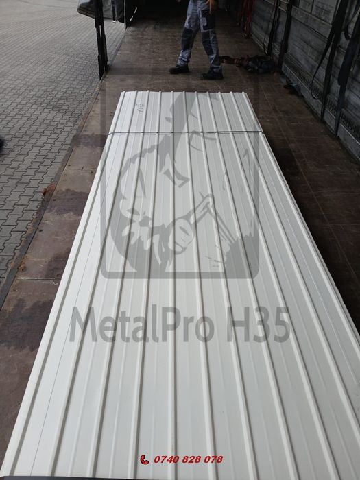 Tabla cutată H35 – 6.2m – grosime 0.5mm
