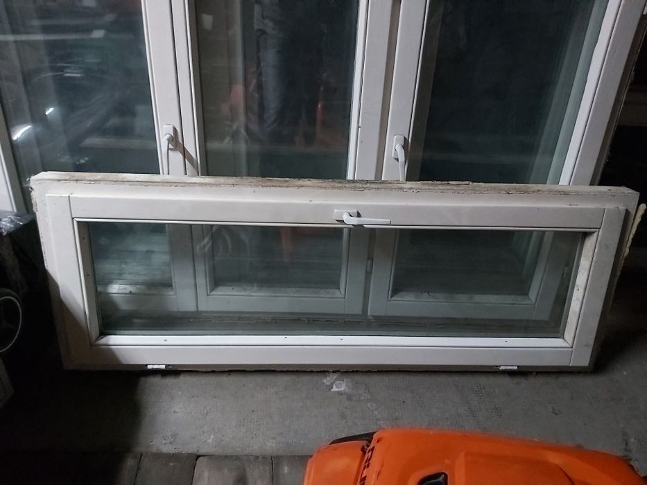 Geam termopan din lemn masiv stratificat 5buc geam baie