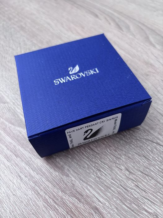 Позлатено колие Swarovski