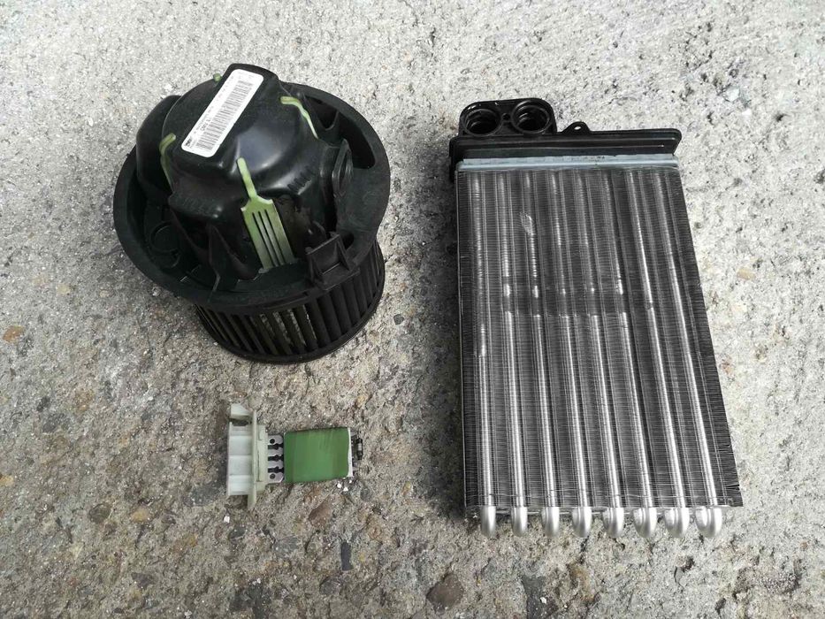 Peugeot Пежо 207 вентилатор моторче мотор реостат радиаторче парно