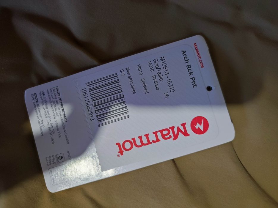 Marmot Планински Панталон 36 Туризъм и Катерене