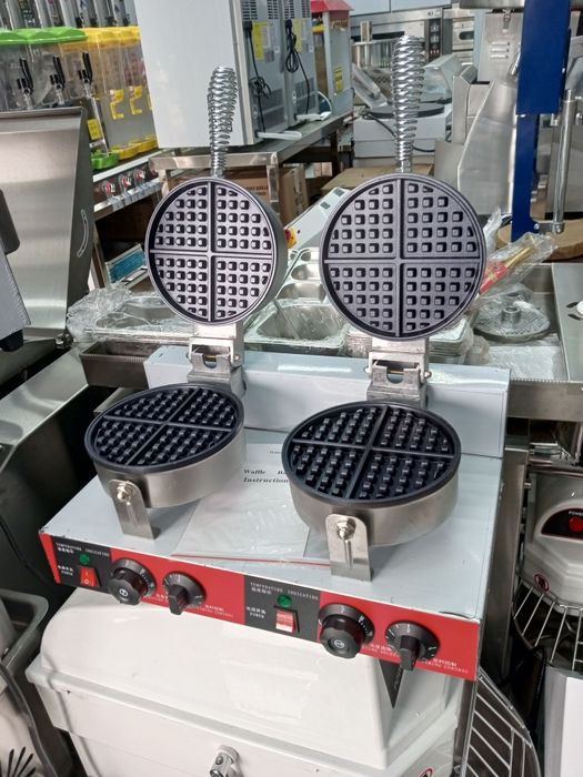 Vafli aparat vafilnitsa 1 va 2 taligi bor Xitoyda ishlab chiqarilgan