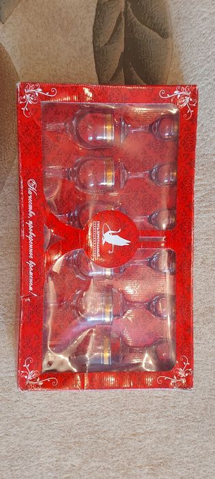 Рюмки хрусталь новая