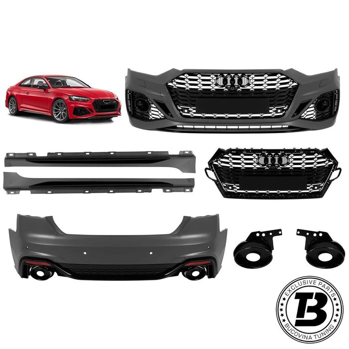 Pachet Exterior compatibil cu Audi A5 F5 RS5 Design