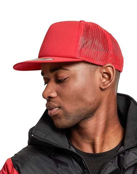 Sapca Flexfit trucker rosu negru