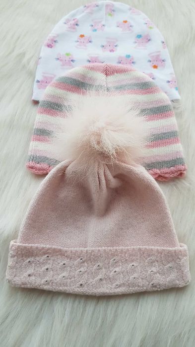 Шапки за бебе 0-6 месеца