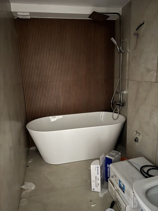 Cadă freestanding Luma 160 cm – NOUĂ, doar montată