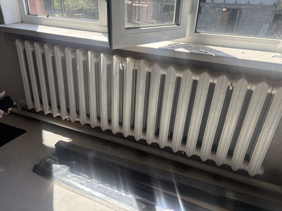 Чугунные батареи.