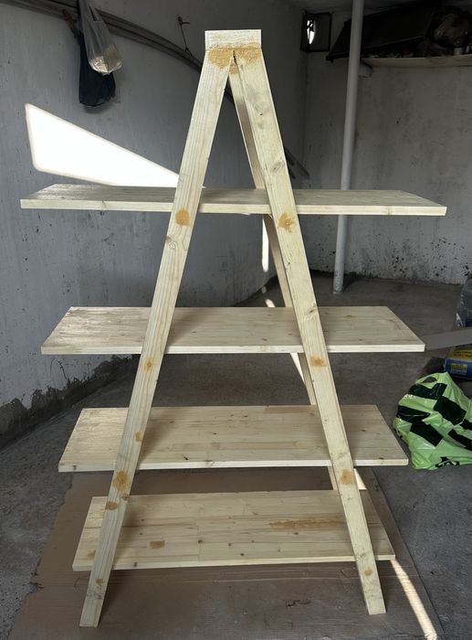 Стеллаж из сосны