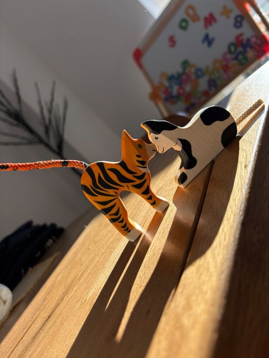 Jucării noi lemn copii Handmade Montessori
