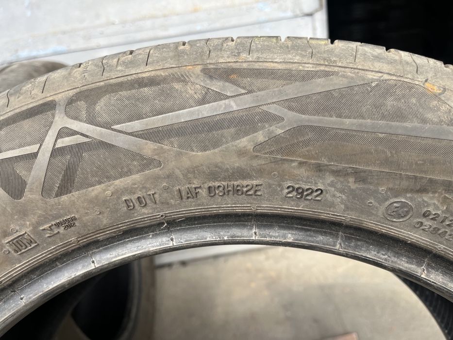 4 бр. летни гуми 235/55/18 Continental DOT 2922 4,5-5 mm