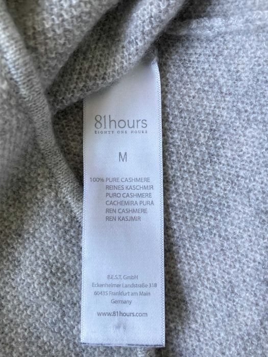81 Hours 100% Cashmere женски кашмирен пуловер блузон кашмир M