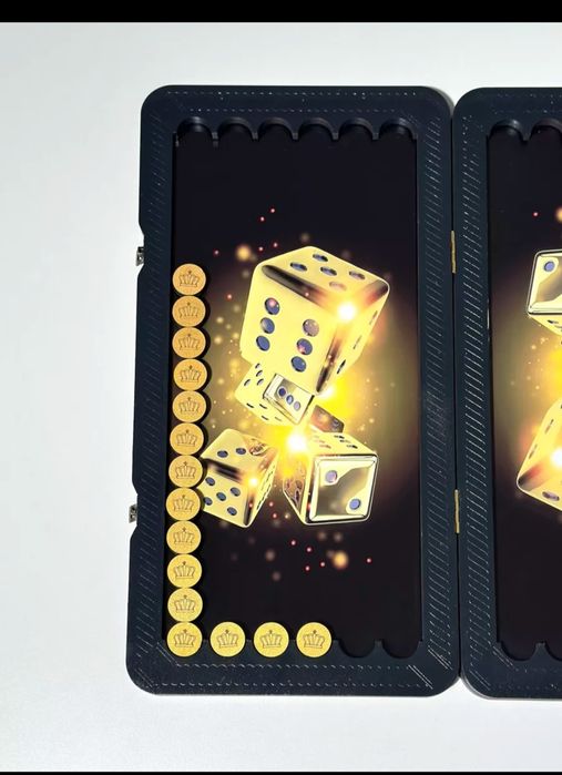 Нарды стекло + дерево