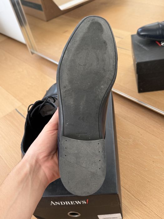 Официални Кожени Обувки Andrews 44 EU номер + кутия