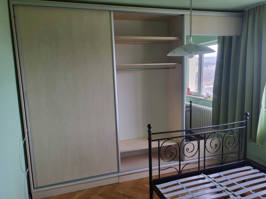 Dulap pal 18mm cu 3 corpuri 115x60x240cm culoare Par Salbatec