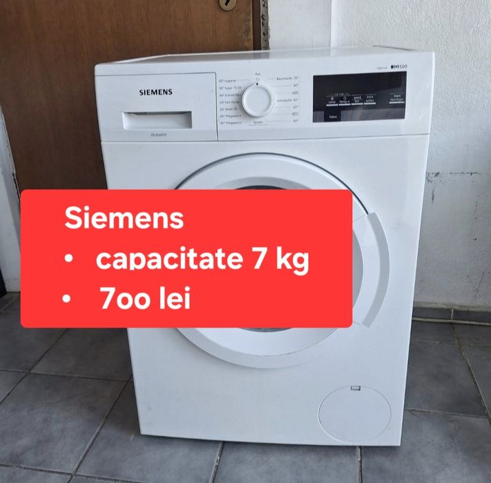 Masina de spalat rufe  Siemens  WM16E340S224