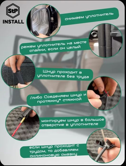 Уплотнитель резиновый для дверей