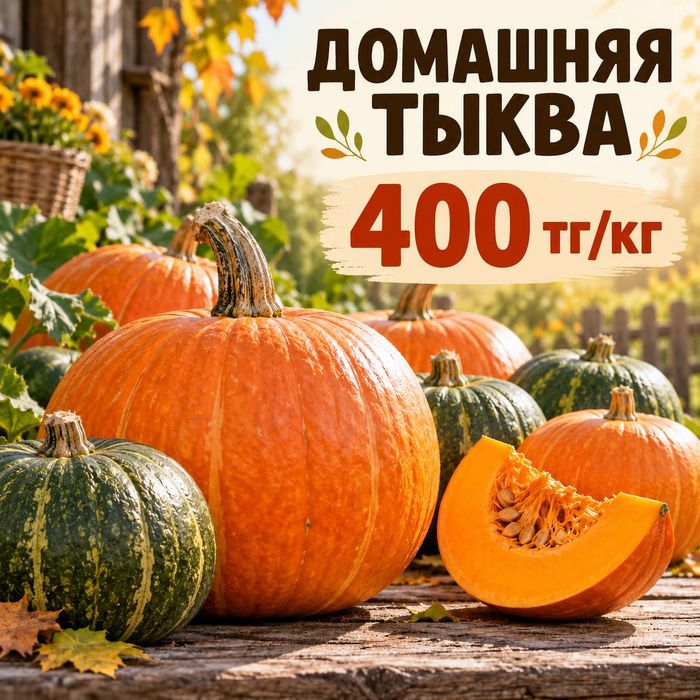 Тыквы дачные.  Продам