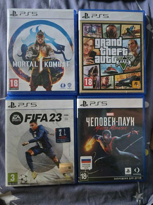 Игры на Playstation 5