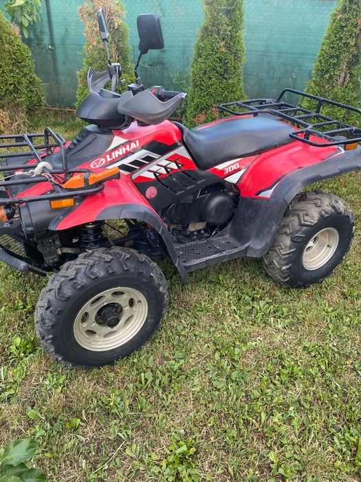 Atv linhai 300 ,2x4,înmatriculat