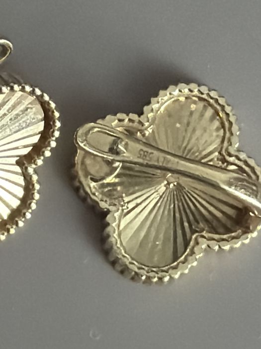 Серьги из золота 585пробы