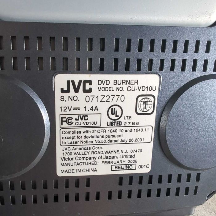 USB Recorder extern JVC original inregistreaza discuri - DVD