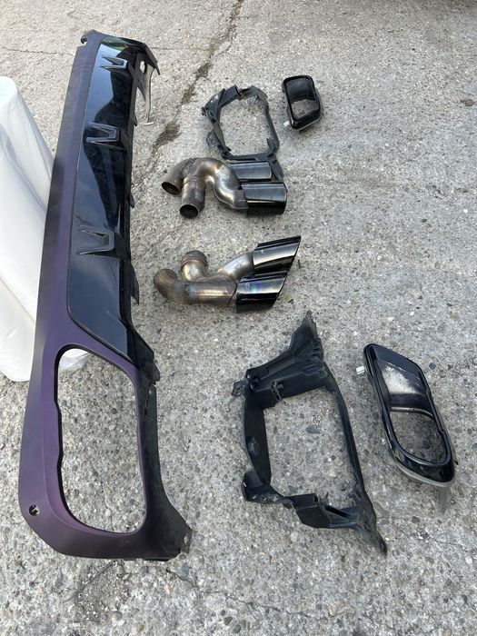 Tipsuri duble toba evacuare bmw G06 X6 OZN G05 x5