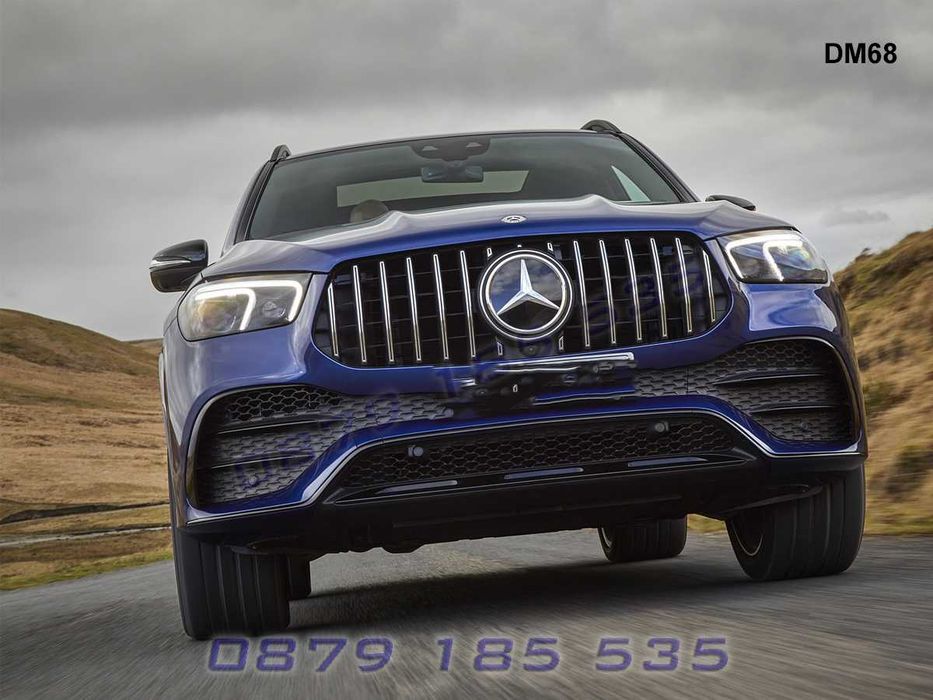 Предна решетка GT Mercedes GLE W167 2019+ тунинг мерцедес гла