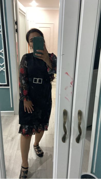 Длинные Платья шифон в отличном состояний