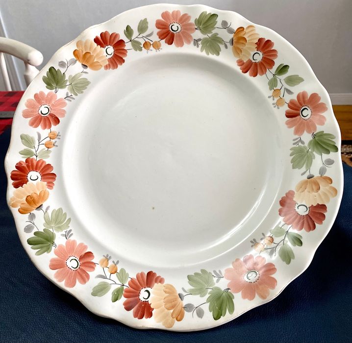 Антикварный кувшин графин Дулево 1930-40г Блюдо ляган Конаково 1956г