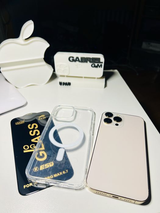 Iphone 13 pro mac gold 256 gb 100% bat Garantie