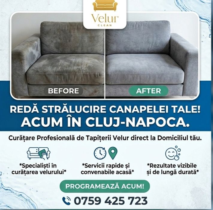 Curățare tapiterii cluj